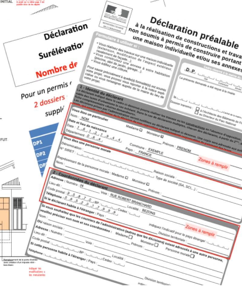 Déclaration préalable de travaux